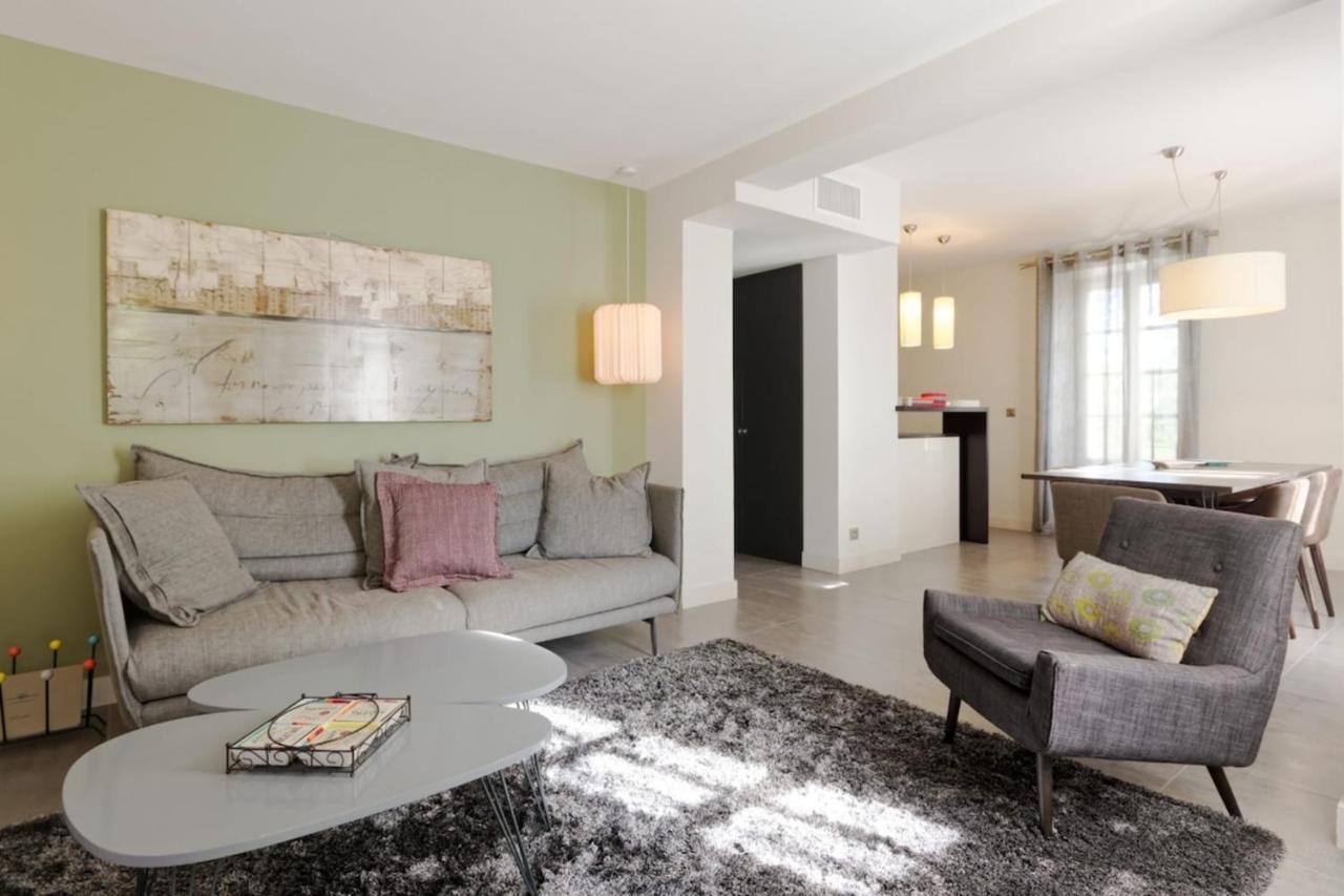Private Furnished Apartment With All Comfort Has A Garden In A Green Space Meyreuil Exteriör bild