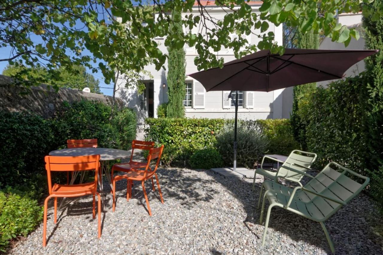 Private Furnished Apartment With All Comfort Has A Garden In A Green Space Meyreuil Exteriör bild